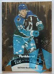 2021-22 Upper Deck Parkhurst Ice In Their Veins Nathan MacKinnon #IV-7